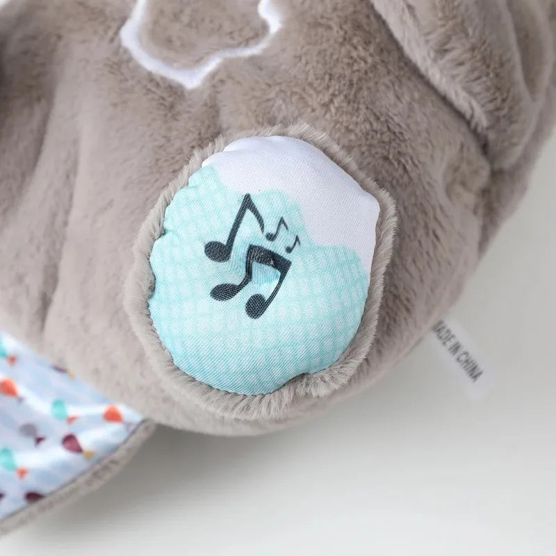 Kuscheltier Otter zum Einschlafen für Babys — Atembewegung und Nachtlicht