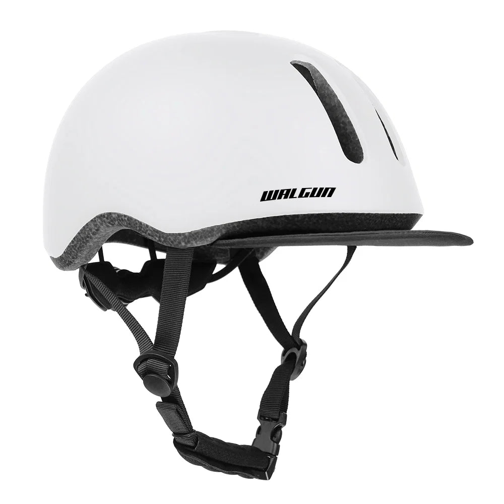 Urban Commuter Helmet — In-Mold PC Shell, Integrated Bug Net