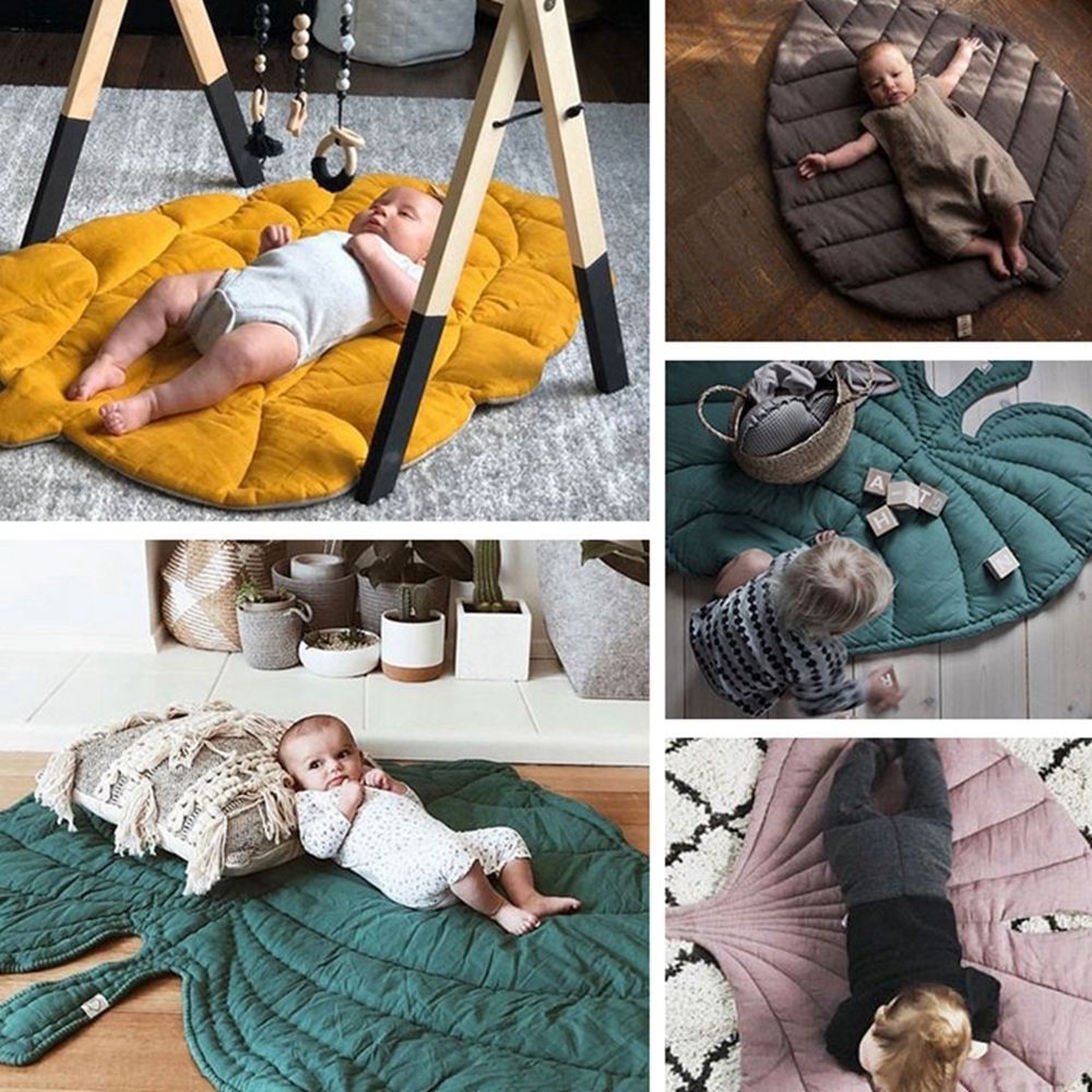 Alfombrilla refrescante con forma de hoja para perros — Diseño transpirable y lavable