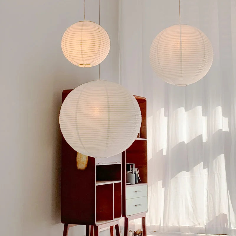 Vrimlo Papierballon-Pendelleuchten — Von Paris inspirierte Dekoration