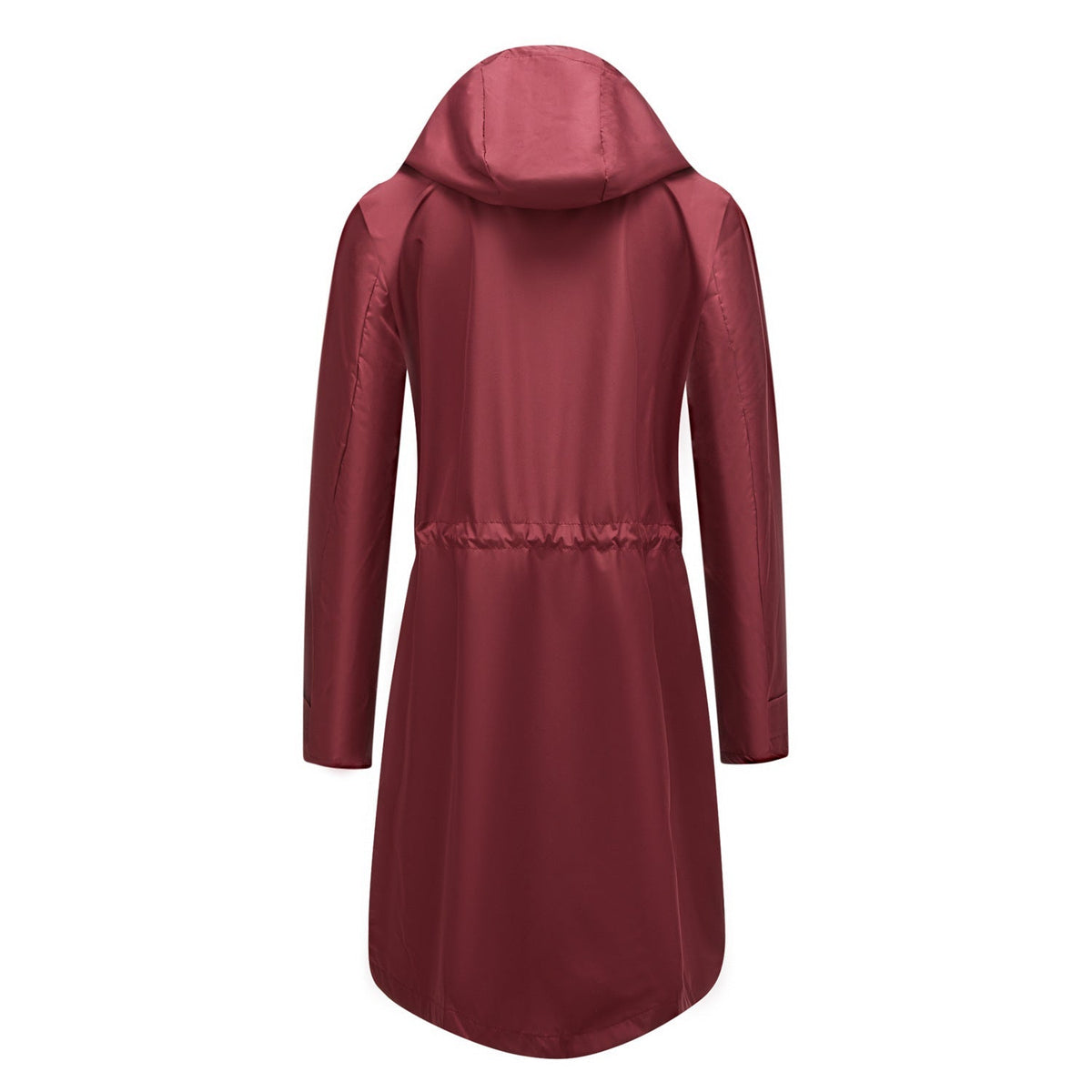 Lisa vattentät trenchcoat/jacka med huva för kvinnor - vindjacka för hösten