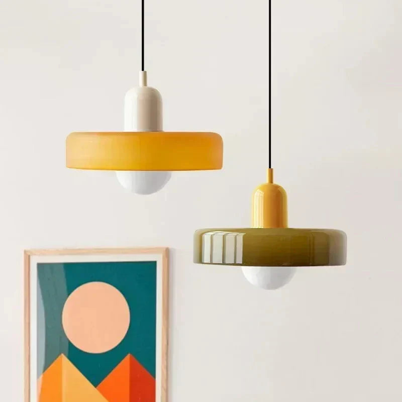 Candy Glow stor pendellampeserie – E27 LED-lys