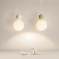 Nordic Light Scandinavian LED Pendant Lamp — Milky White Globe