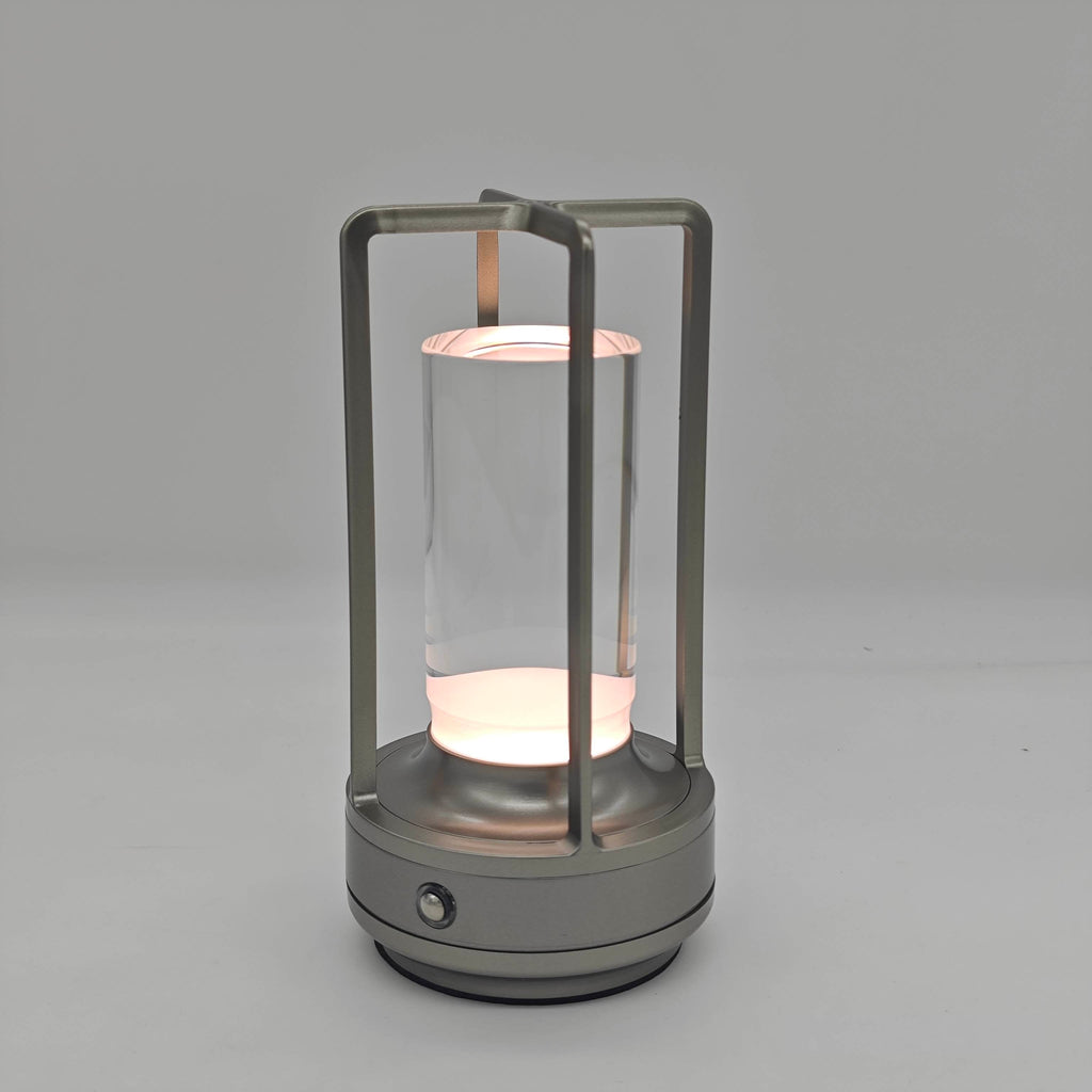 Rechargeable LED Crystal Table Lamp — Touch Control Night Light