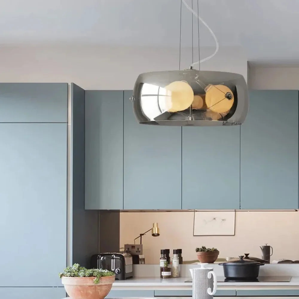 NovaLume Glass LED Pendant Light for Kitchens and Dining Areas