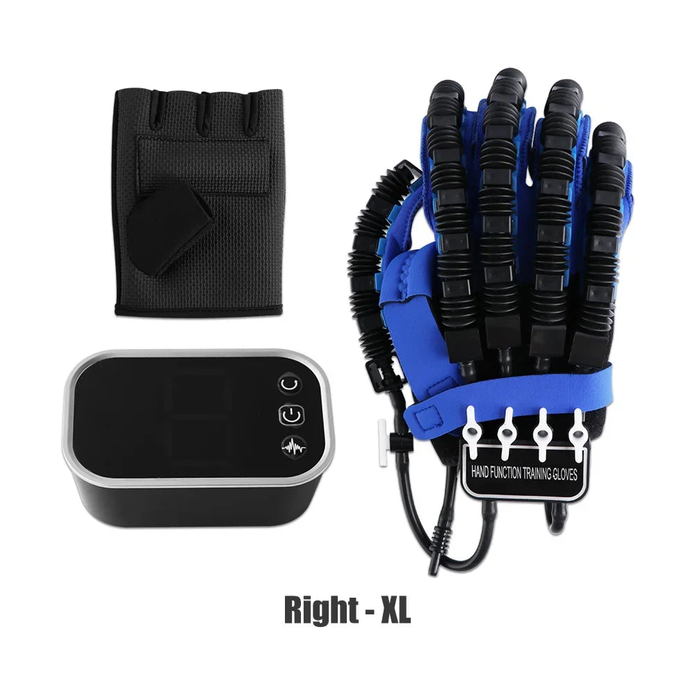 Mirror Feedback Rehabilitation Glove — Independent Finger Movement, Pneumatic Actuation System
