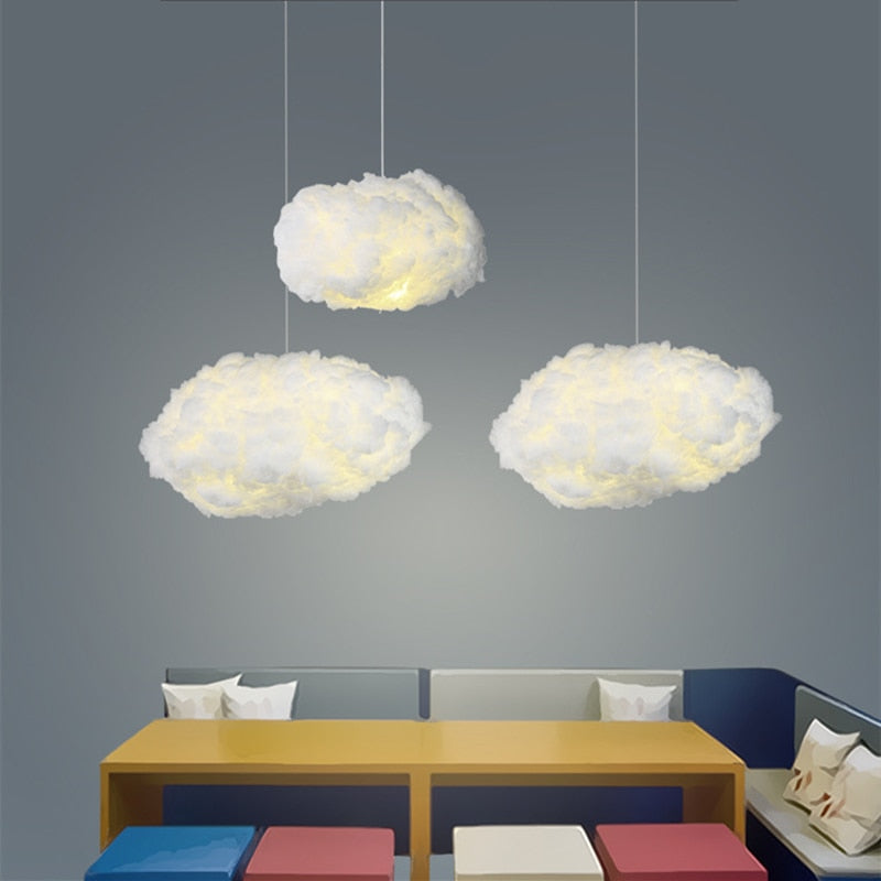 Cloud Lighting Lamp — měkké rozptýlené světlo, design ve tvaru oblaku
