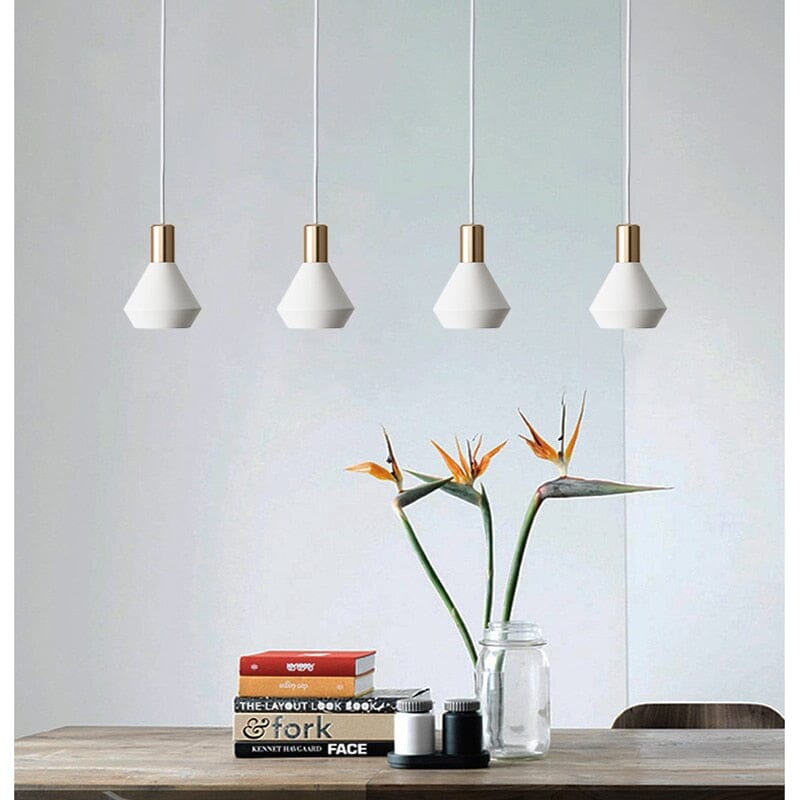Fjordon Nordic Iron Pendant Light For Kitchen Islands Modern Ceiling Fixture