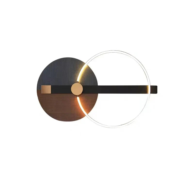 LumaRing Nordic Wall Light With Dimmable LED And Adjustable Tilt