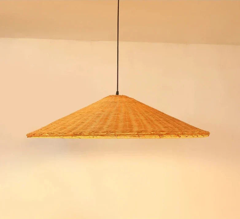 EverBamboo LED Hanging Pendant Light For Scandinavian Ceiling Decor