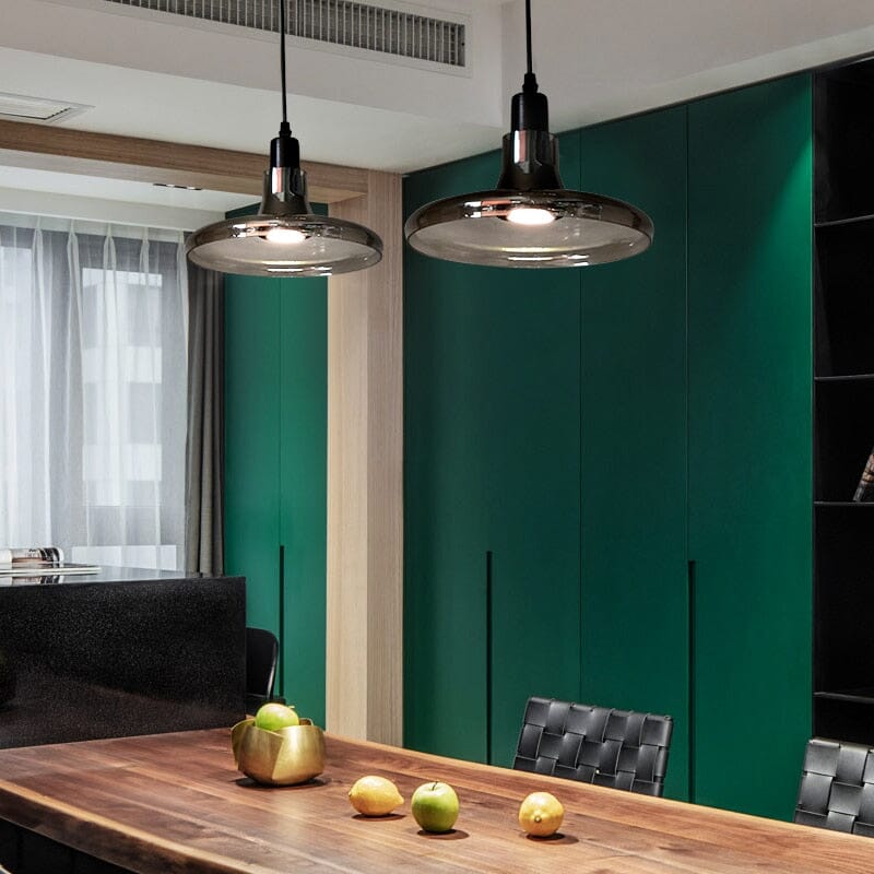 LumiNova Pendelleuchten mit Glas für zeitgemäße Loft-Wohnzimmer