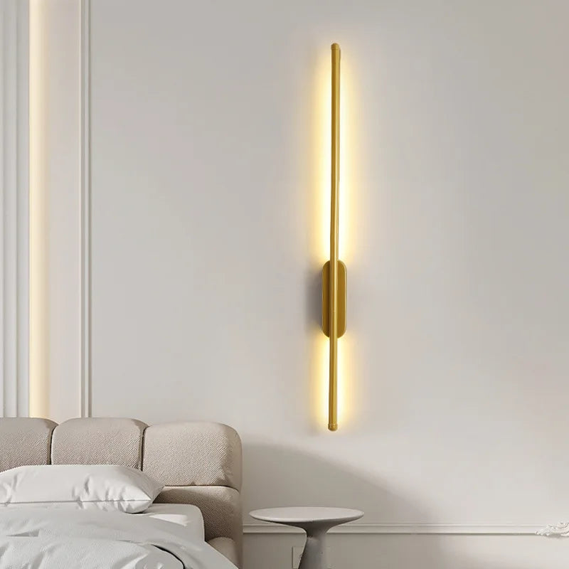 Lampă de perete LED modernă nordică — corp liniar de 60cm/80cm