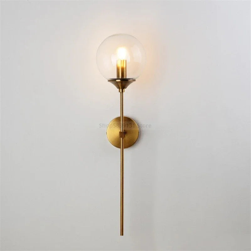 ScandiStyle Nordic LED-Wandleuchte — Leselampe mit langem Arm