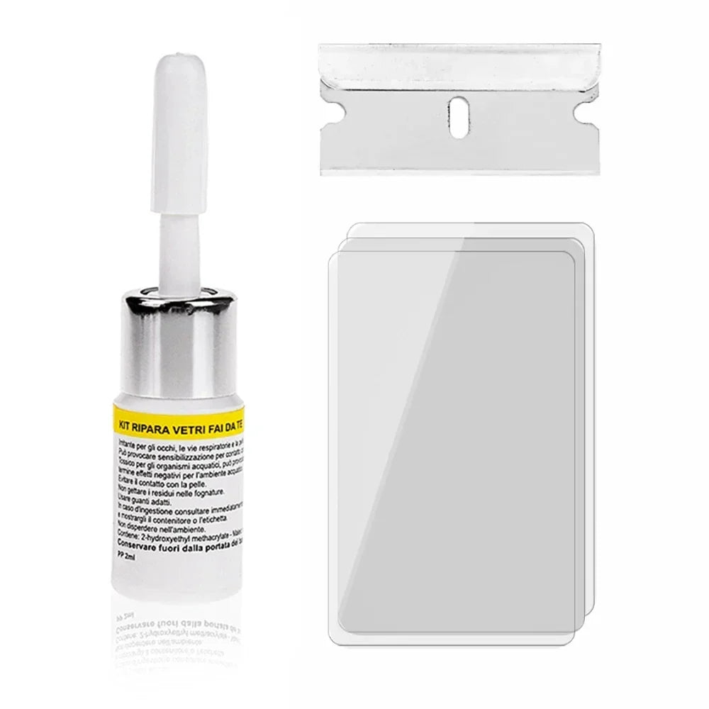 ProGlass Repair — תיקון מהיר של סדקים בזכוכית בתוך דקות