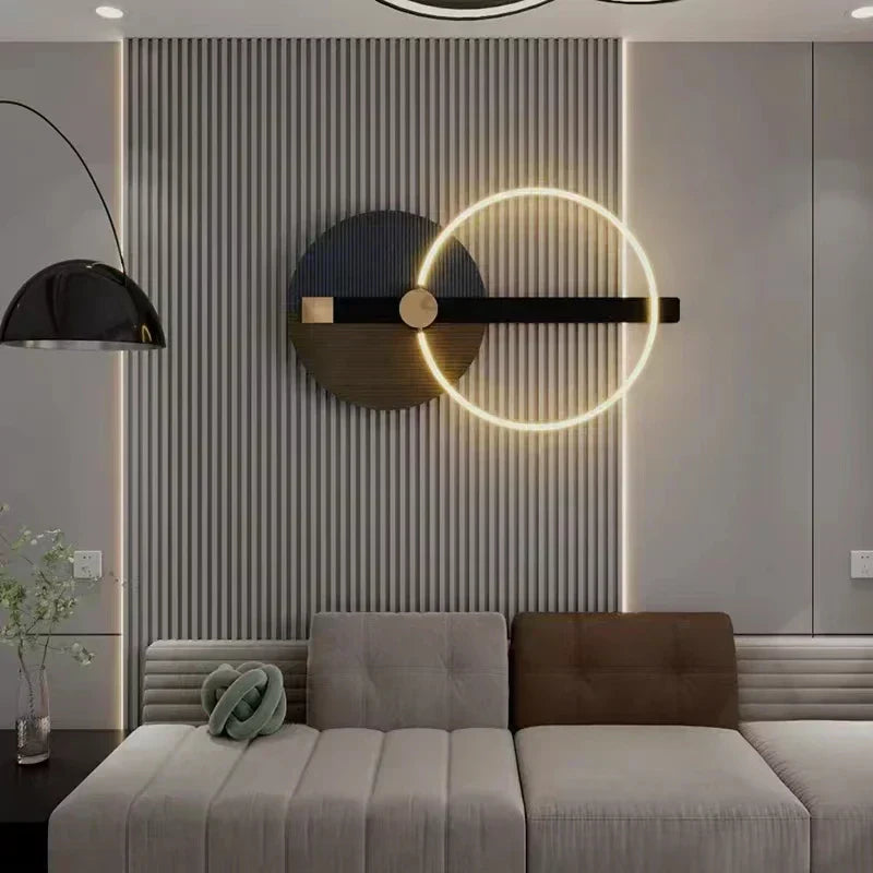 LumaRing Nordic Wall Light With Dimmable LED And Adjustable Tilt