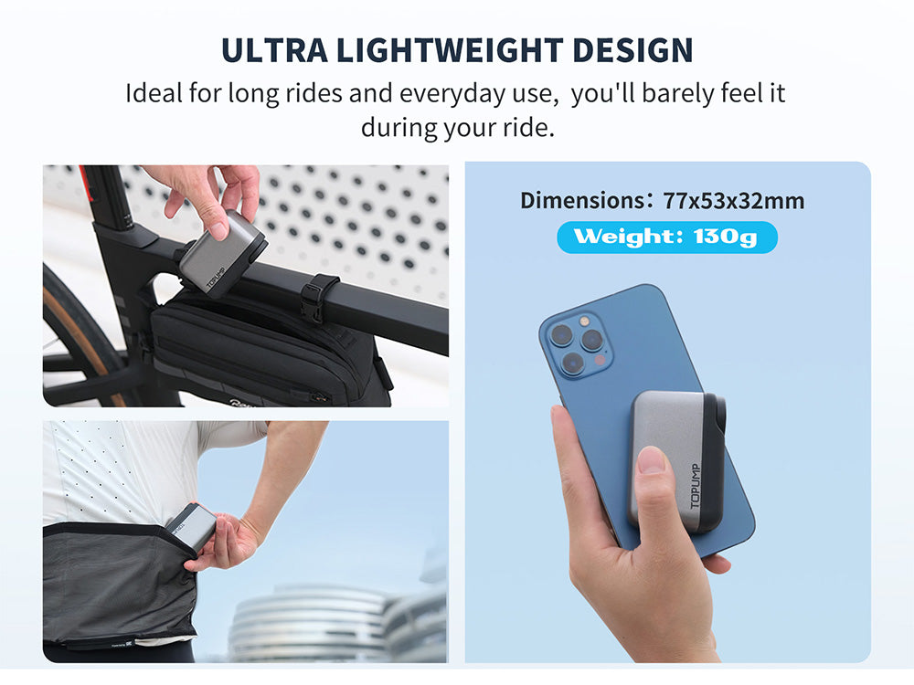 Mini pompa elettrica intelligente Pro per biciclette — Gonfiatore portatile rapido per pneumatici