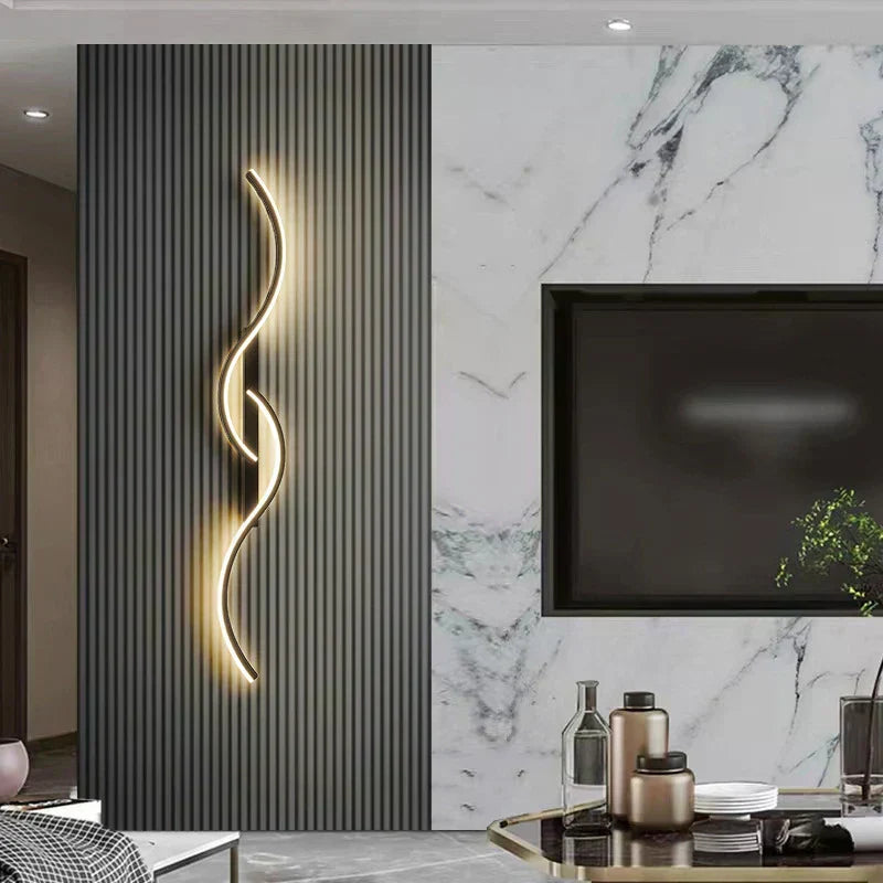 LumaCove Dæmpbar væglampe — LED-panel i silikone