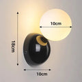 Quorra Cream Finish Wall Light With Frosted Glass Shade