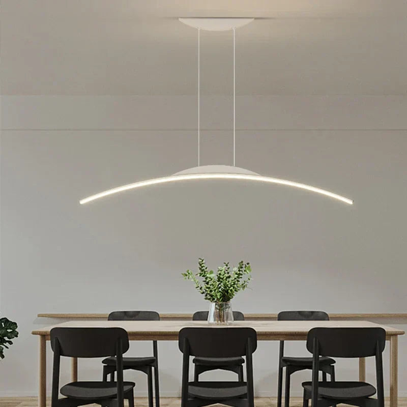 NovaLux elegante LED Pendelleuchte für Ess- und Wohnbereiche