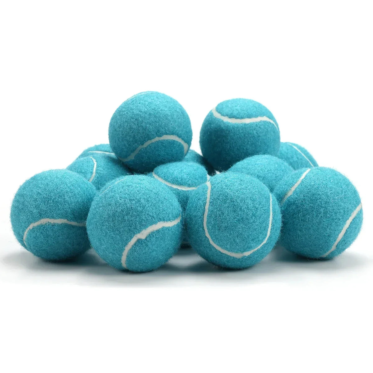 MeshMaster praktische tennisballen — trainingsset van 12 stuks