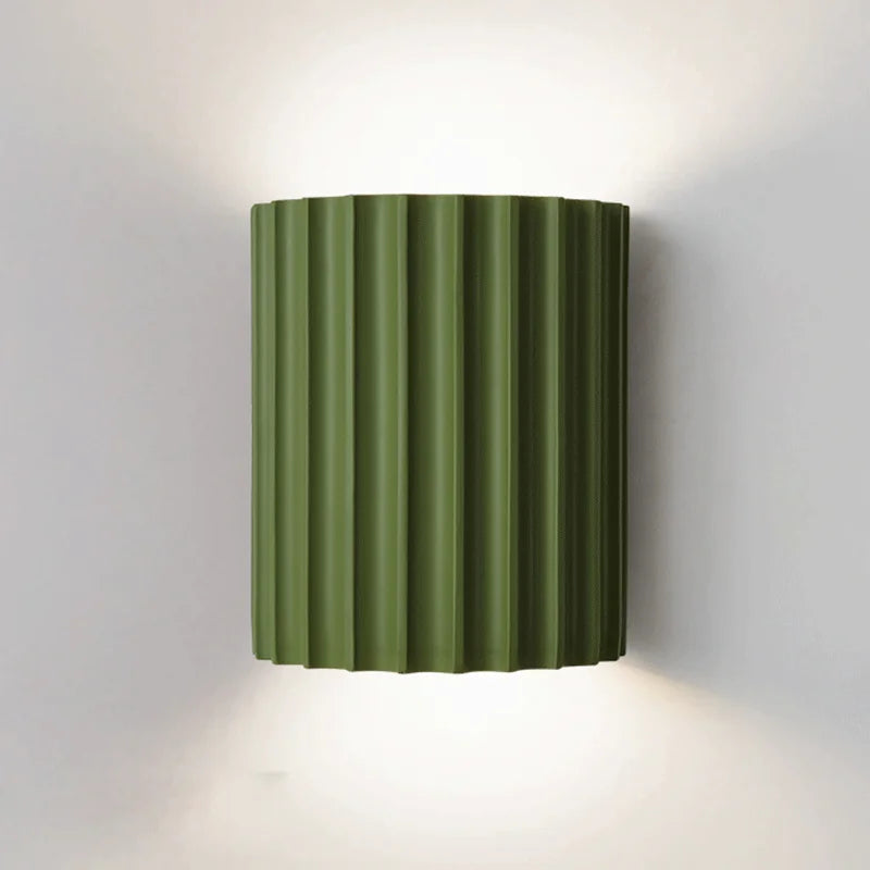 ArtiGlow modern vägglampa i harts — mjuk stämningsbelysning