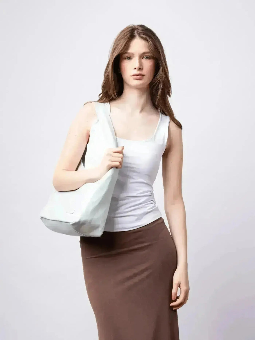 Timeless Bucket Shape Handbag — Structured Design, Spacious Interior