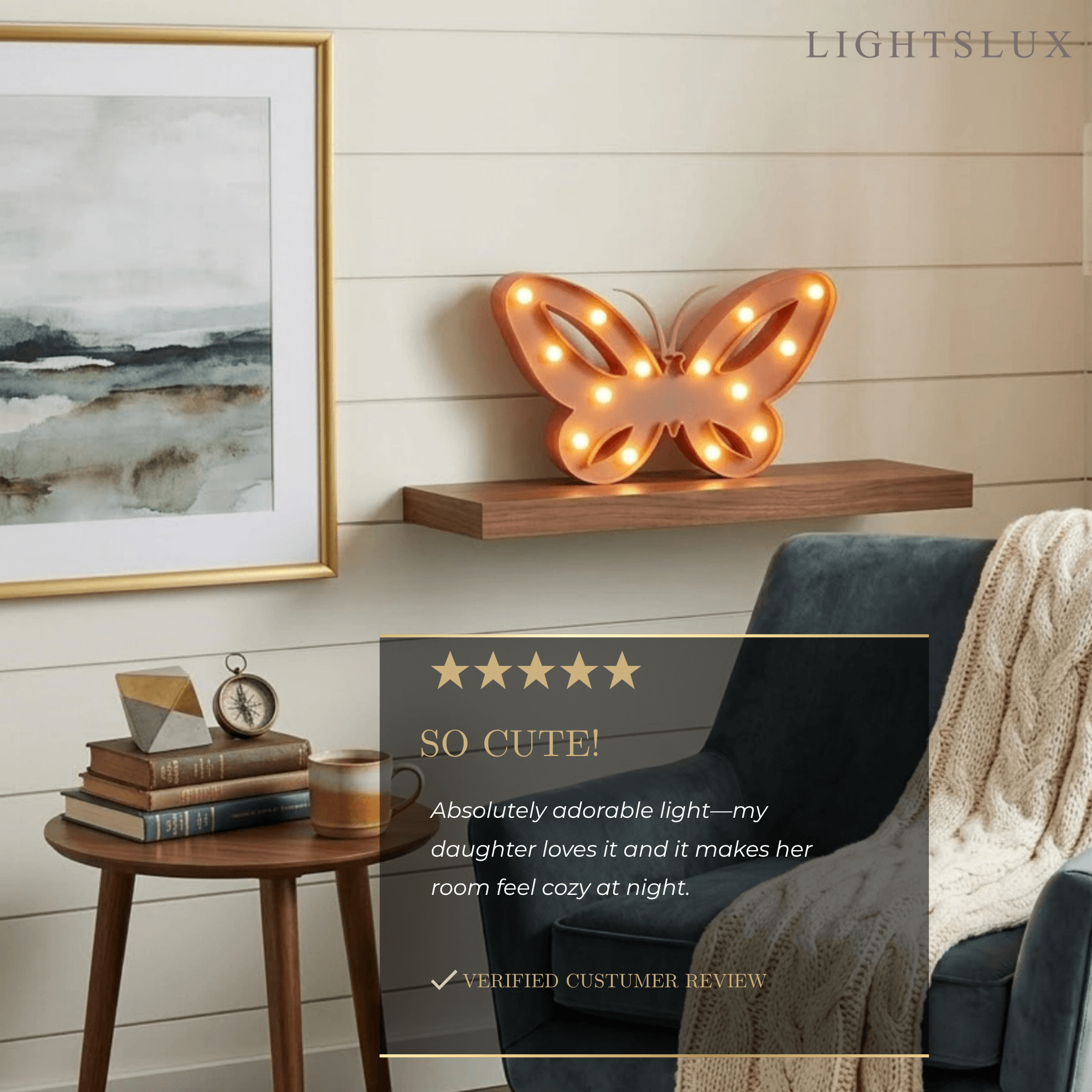Art Deco růžová stolní lampa – ABS motýlkový design do ložnice – Flindria