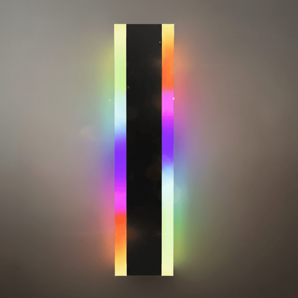 Modern Outdoor LED Wall Light (RGB) — Available in 8 Sizes - Flindria