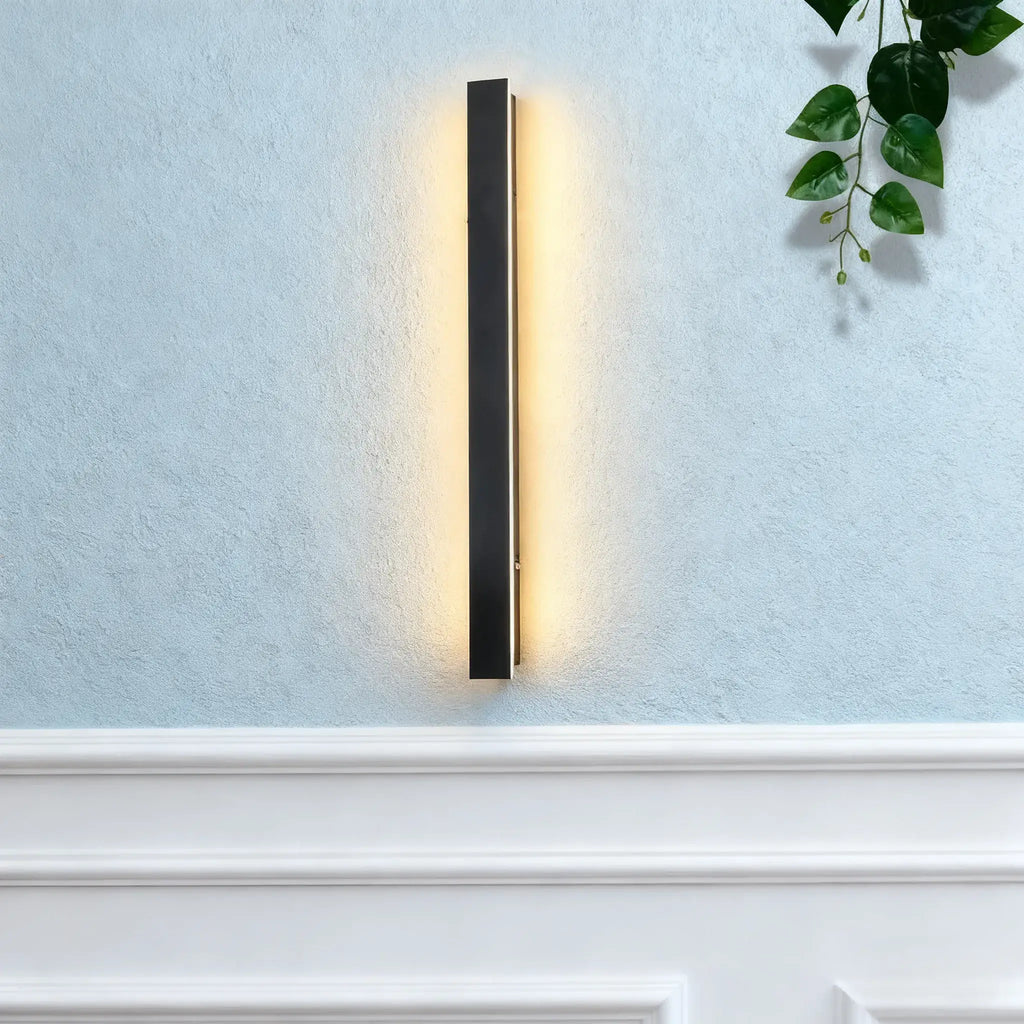Minimalist Wall Lamp – Waterproof Linear for Outdoor - Flindria