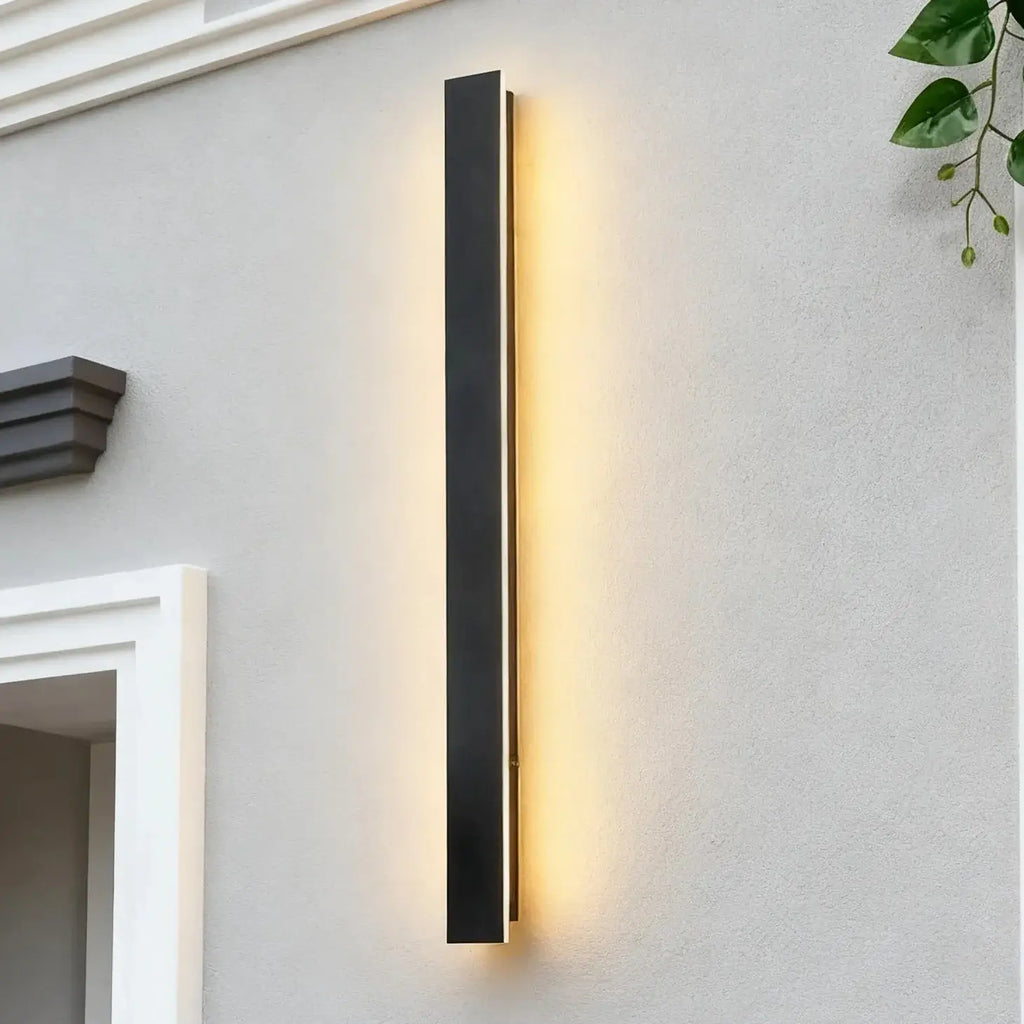 Minimalist Wall Lamp – Waterproof Linear for Outdoor - Flindria