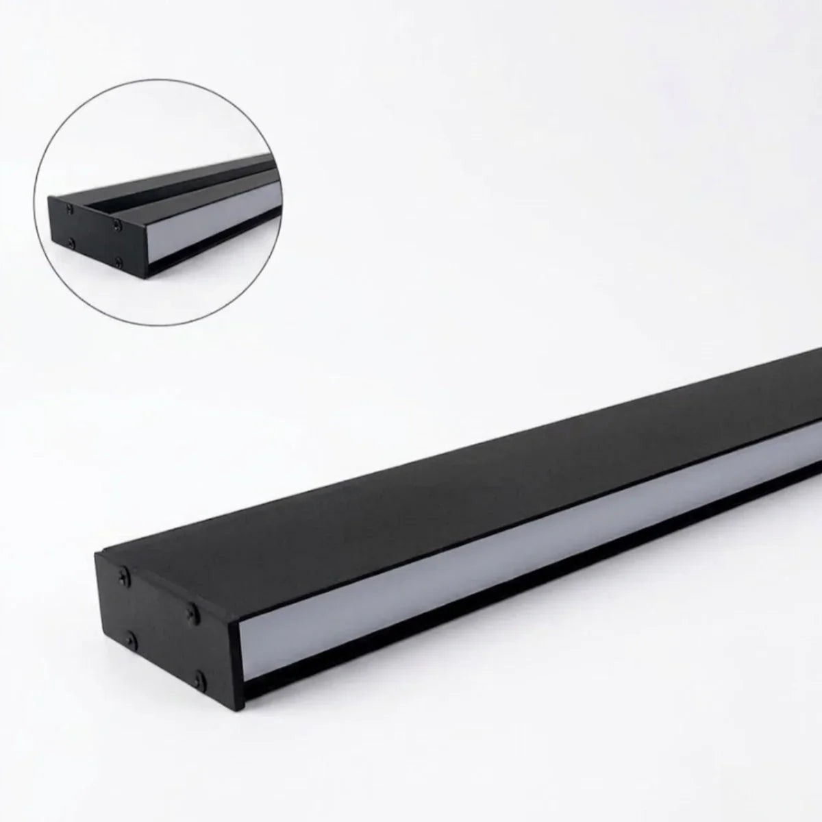 Minimalist Sensor Wall Lamp – Waterproof Linear for Courtyard - Flindria