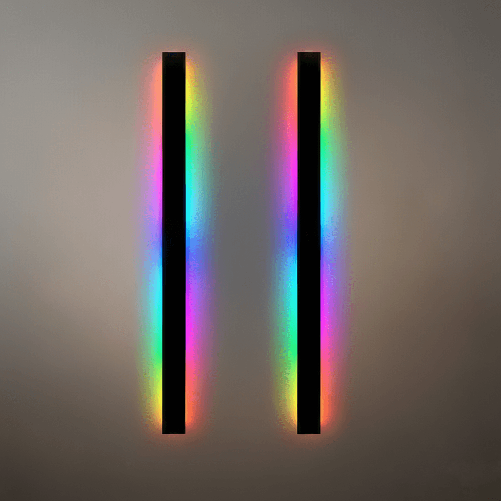 Minimalist Wall Lamp – Waterproof Linear for Outdoor（RGB） - Flindria