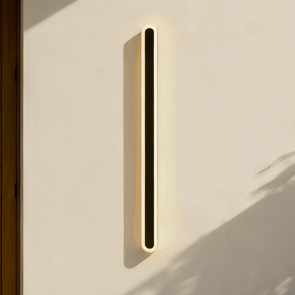 Modern Linear Outdoor Wall Lamp –  Sensor Light for Indoor/Outdoor - Flindria