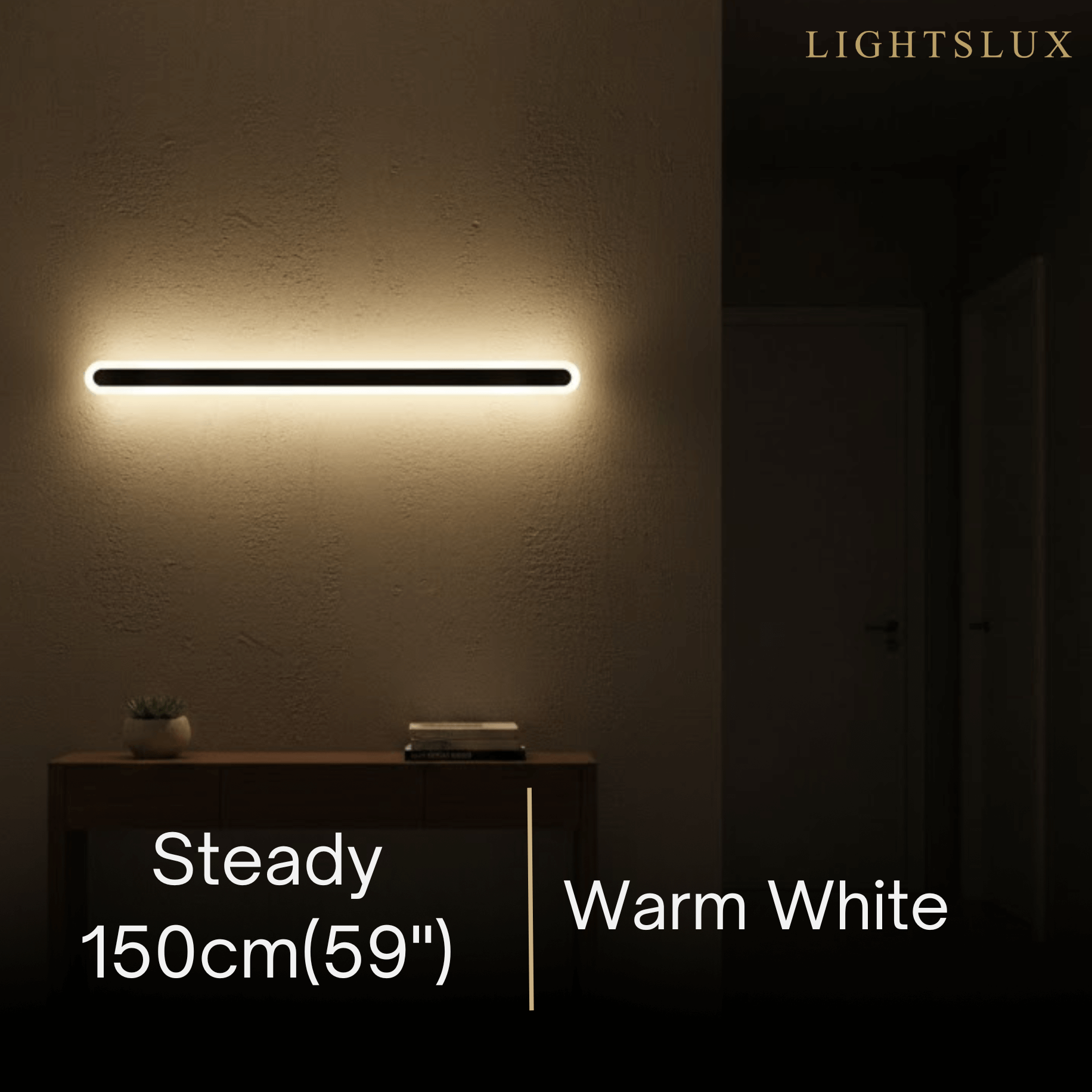 Modern Linear Outdoor Wall Lamp –  Sensor Light for Indoor/Outdoor - Flindria