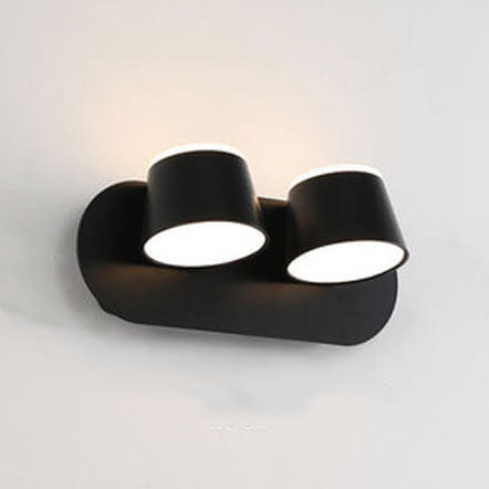 Nordische drehbare LED-Zylinder-Wandleuchte — 1/2/3-flammig