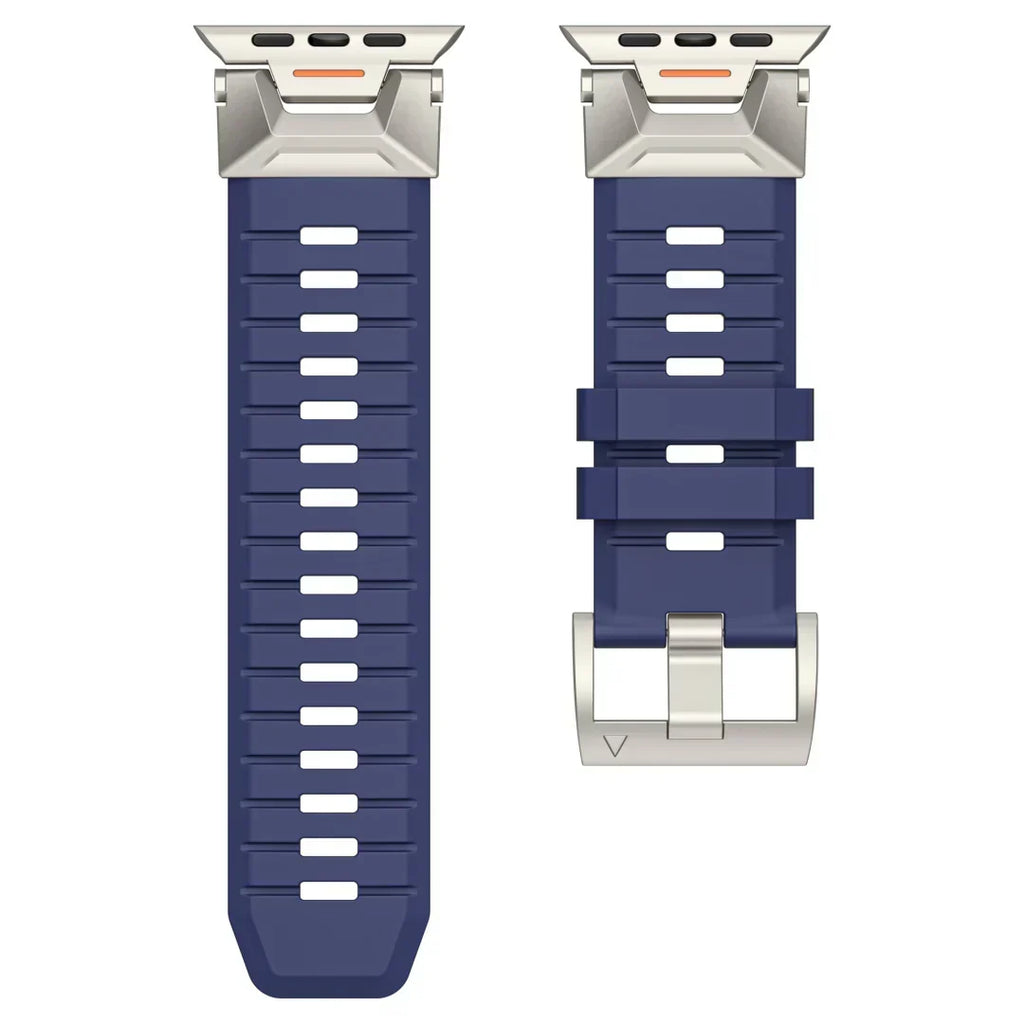 Fluorkautschuk-Ersatzarmband für die Apple Watch — Verstellbar auf 130–230mm