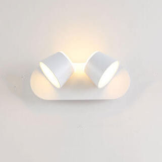 Nordische drehbare LED-Zylinder-Wandleuchte — 1/2/3-flammig