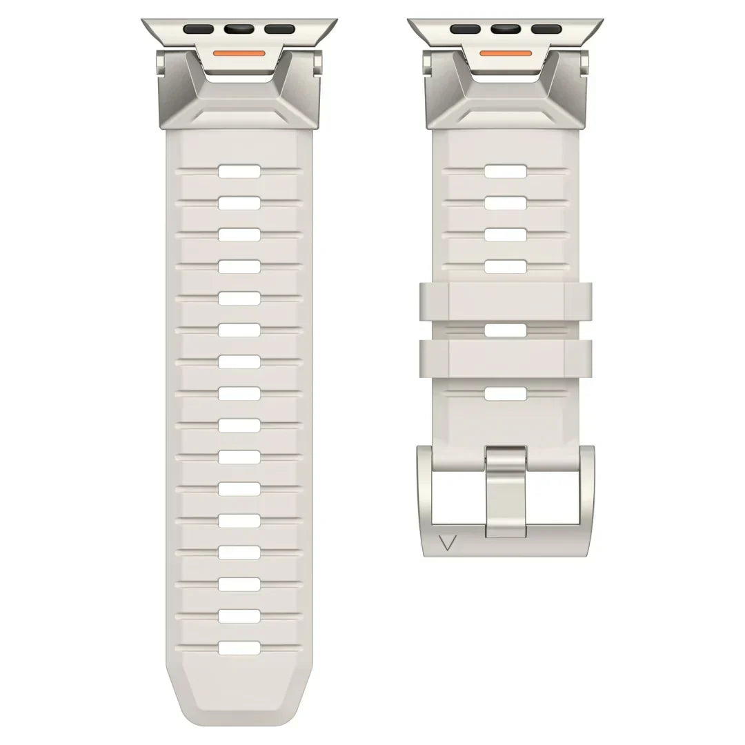 Fluorkautschuk-Ersatzarmband für die Apple Watch — Verstellbar auf 130–230mm