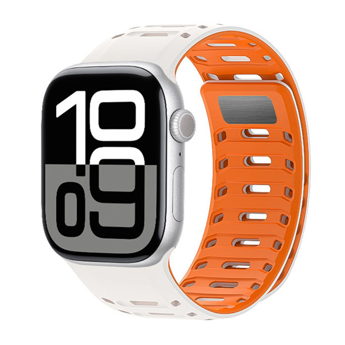 Apple Watch Silicone Sport Strap — Breathable Secure Fit