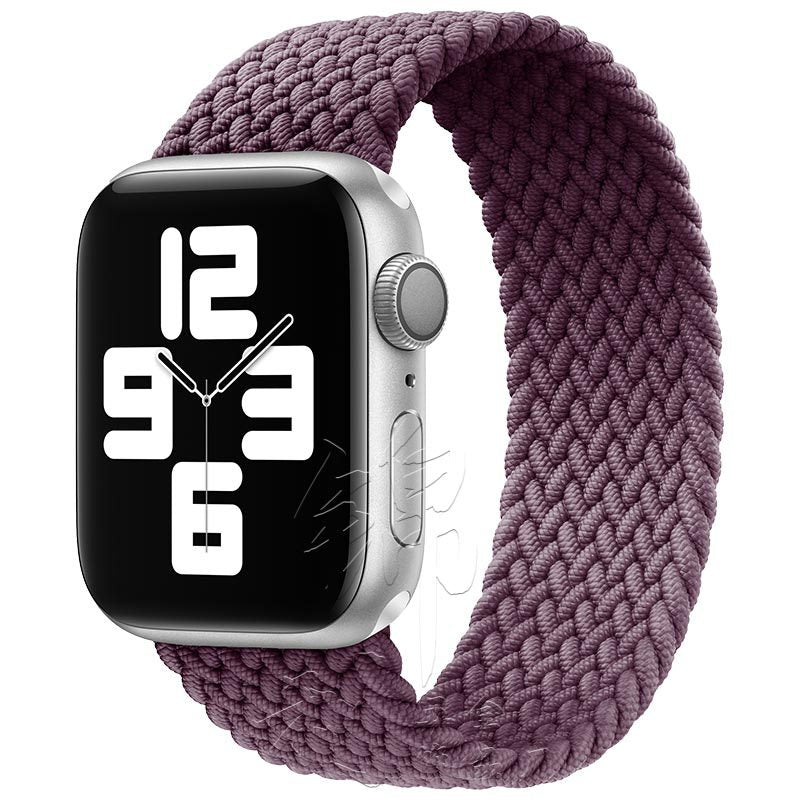 Geflochtenes Solo Loop Armband — zum Überstreifen für die Apple Watch