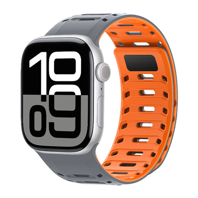 Apple Watch Silicone Sport Strap — Breathable Secure Fit