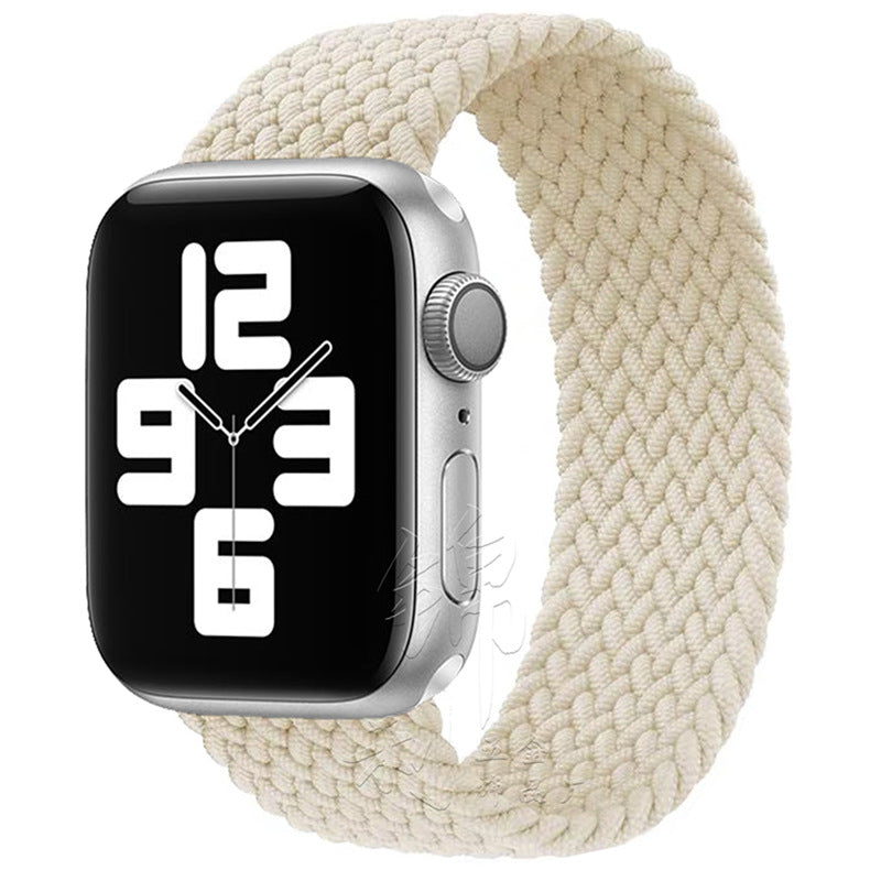 Geflochtenes Solo Loop Armband — zum Überstreifen für die Apple Watch