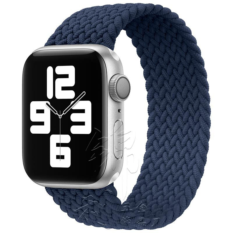 Geflochtenes Solo Loop Armband — zum Überstreifen für die Apple Watch