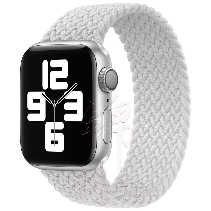 Geflochtenes Solo Loop Armband — zum Überstreifen für die Apple Watch