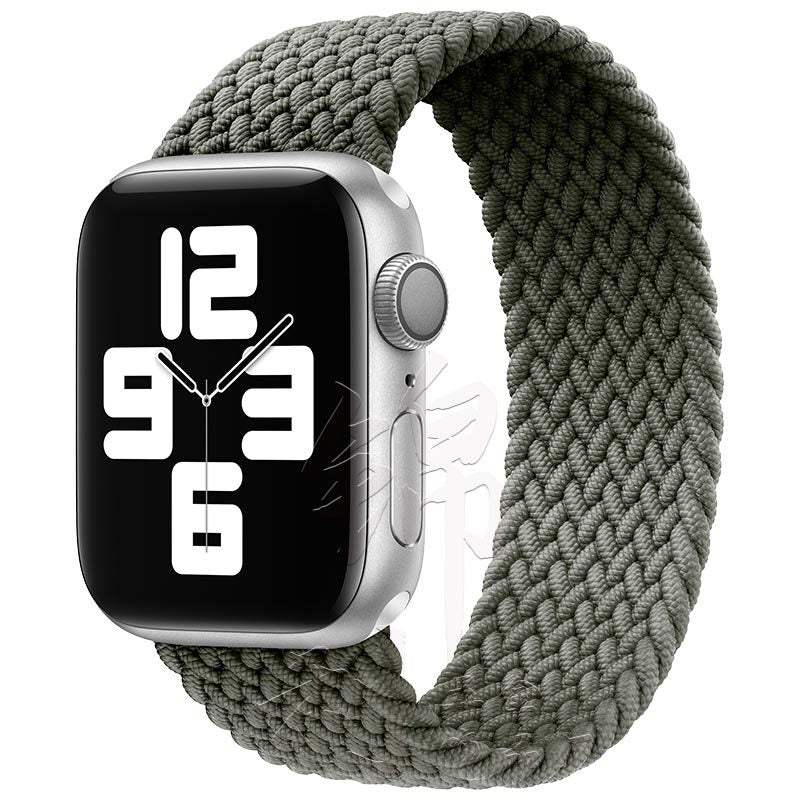 Geflochtenes Solo Loop Armband — zum Überstreifen für die Apple Watch