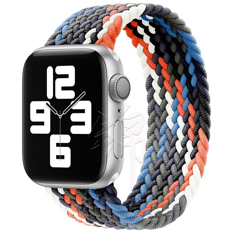 Geflochtenes Solo Loop Armband — zum Überstreifen für die Apple Watch