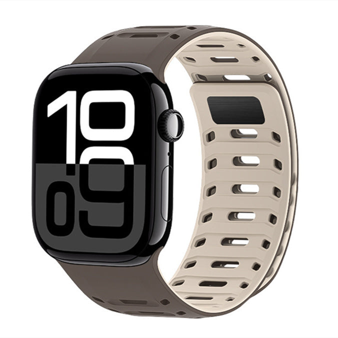 Apple Watch Silicone Sport Strap — Breathable Secure Fit