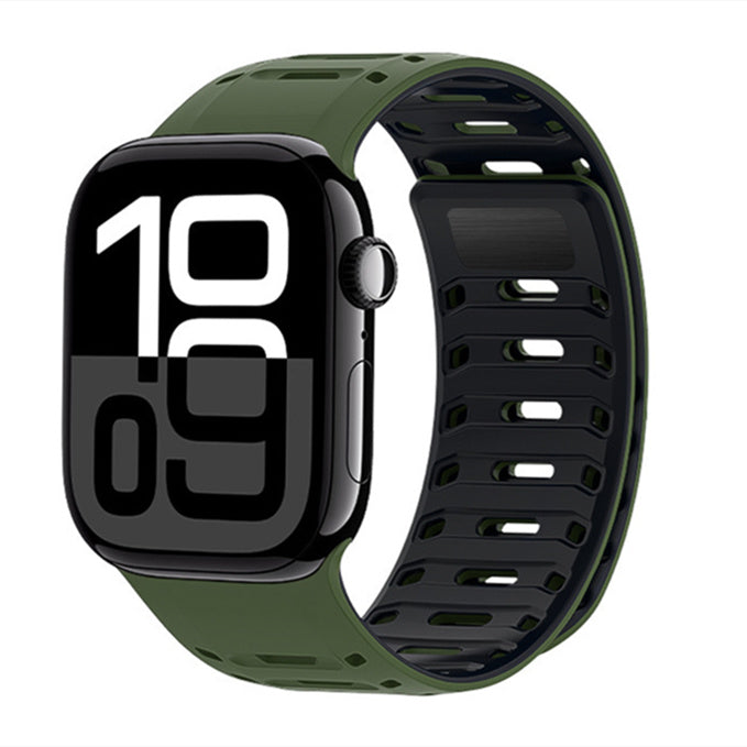 Silikon-Sportarmband für die Apple Watch — atmungsaktiv und sicherer Sitz
