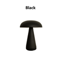 Lampe de bureau LED rechargeable en forme de champignon — Sans fil, capteur tactile