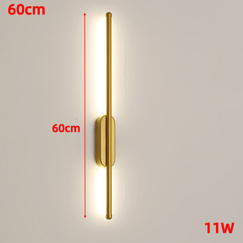 Lampă de perete LED modernă nordică — corp liniar de 60cm/80cm